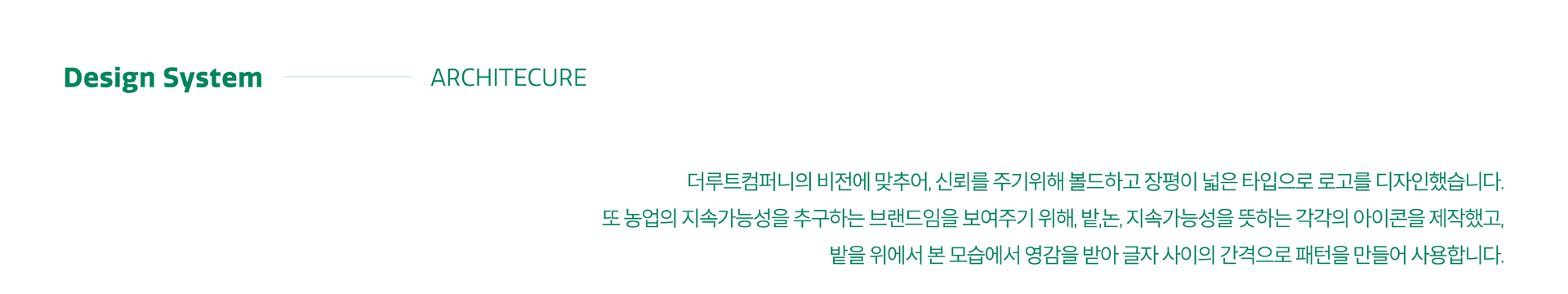 더루트컴퍼니 브랜드 디자인 - 4